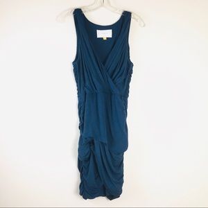 Anthropologie Leifsdottir Ruched Bodycon Dress